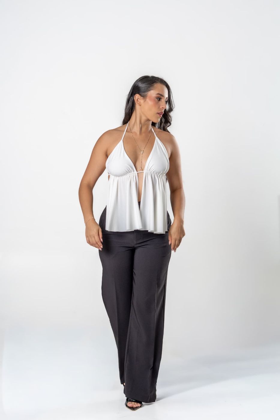 Blusa anghel vibes blanco