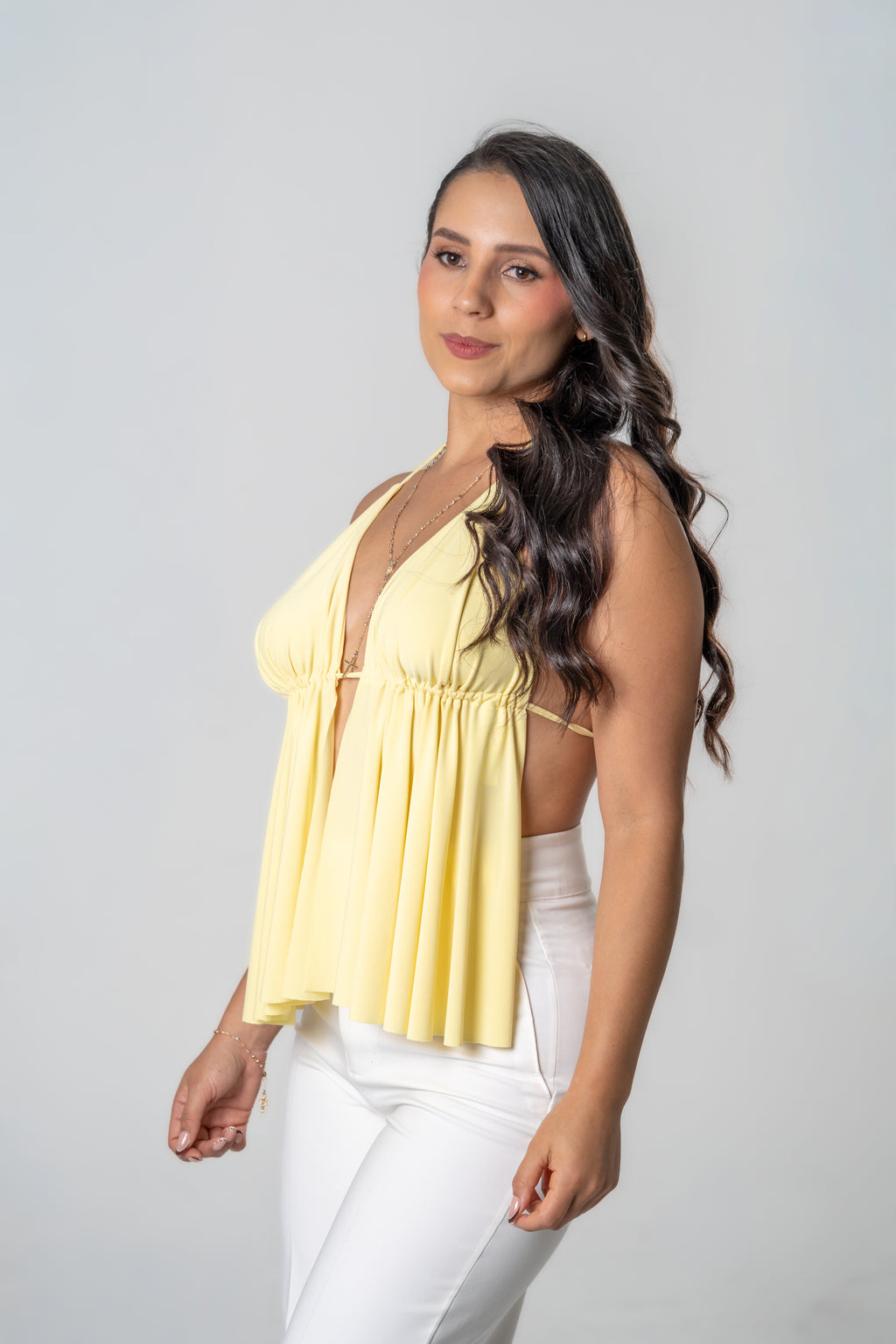 Blusa Anghel Vibes Amarilla