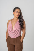 Blusa mariposa rosa