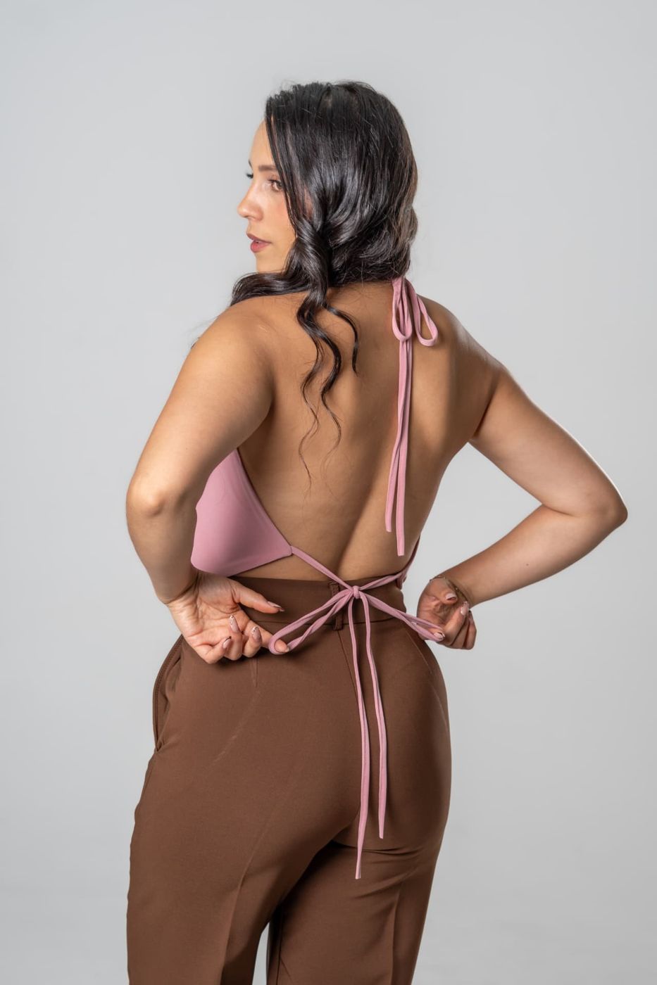 Blusa mariposa rosa
